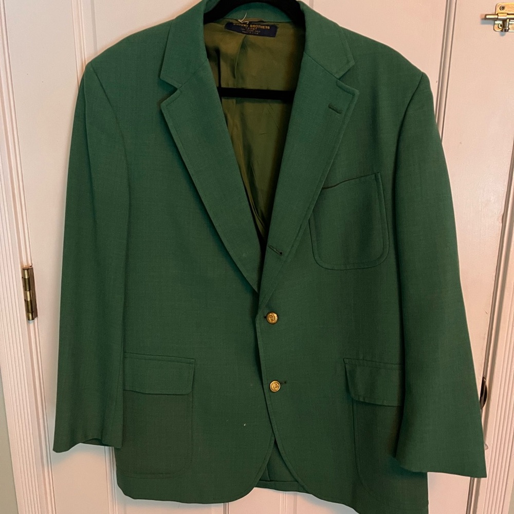 Brooks Brothers Forest Green Blazer